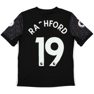 2017-18 Manchester United Away Shirt Rashford #19 - 4/10 - (L.Boys)