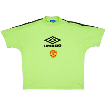 1994-95 Manchester United Umbro Training Shirt - 8/10 - (L)