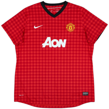2012-13 Manchester United Home Shirt - 5/10 - (Women's XL)