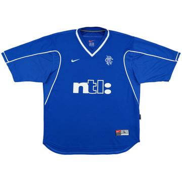 1999-01 Rangers Home Shirt - 8/10 - (L)
