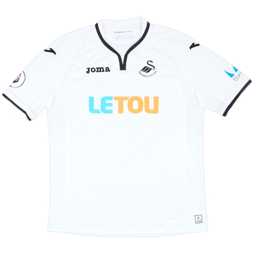 2017-18 Swansea Home Shirt - 9/10 - (XXL)