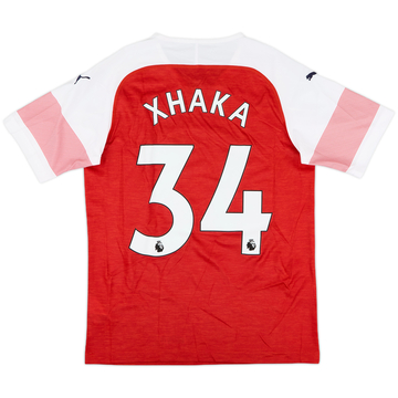 2018-19 Arsenal Home Shirt Xhaka #34 - 10/10 - (S)