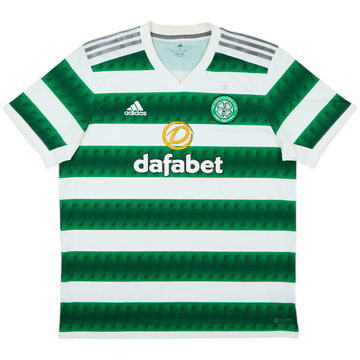 2022-23 Celtic Home Shirt - 7/10 - (XL)