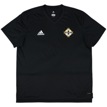 2018-19 Northern Ireland adidas Training Shirt - 9/10 - (XL)