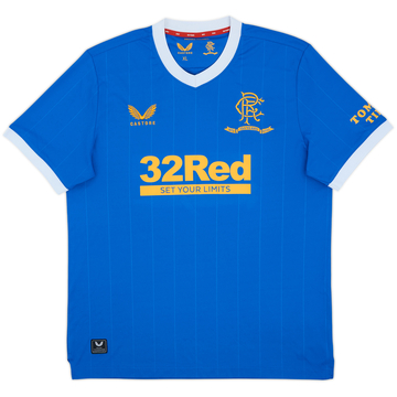 2021-22 Rangers Home Shirt - 7/10 - (XL)