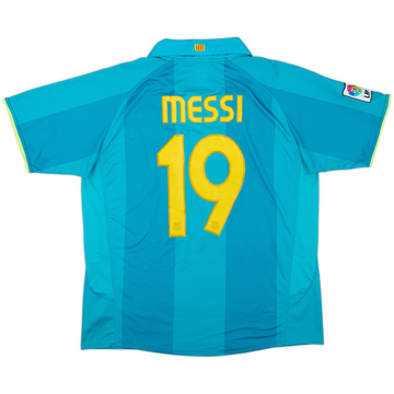 2007-09 Barcelona Camiseta Visitante Messi #19 - 8/10 - (XL)