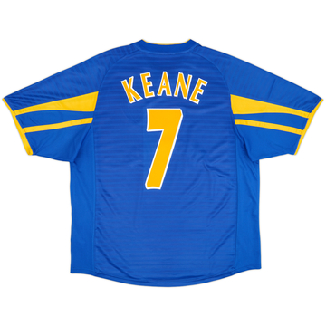 Camiseta Visitante del Leeds United 2001-03 Keane #7 - 8/10 - (XL)