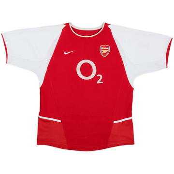 2002-04 Arsenal Home Shirt - 7/10 - (XL.Boys)