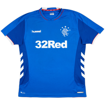 2018-19 Rangers Home Shirt - 10/10 - (XXL)
