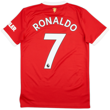 2021-22 Manchester United Home Shirt Ronaldo #7 - 10/10 - (XS)