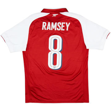 2017-18 Arsenal Home Shirt Ramsey #8 - 10/10 - (S)