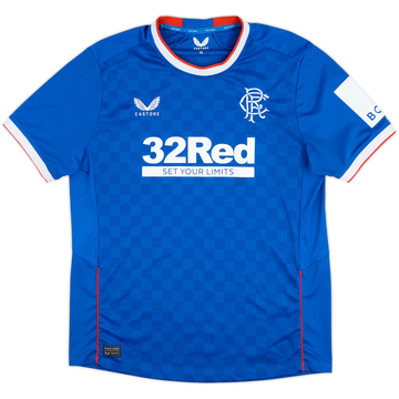 2016-18 Rangers Home Shirt - 8/10 - (XL)