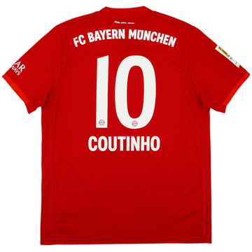 2019-20 Bayern Munich Home Shirt Coutinho #10 - 6/10 - (L)