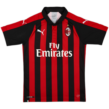 2018-19 AC Milan Camiseta Local - 8/10 - (S)
