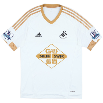 2015-16 Swansea Home Shirt - 7/10 - (M)