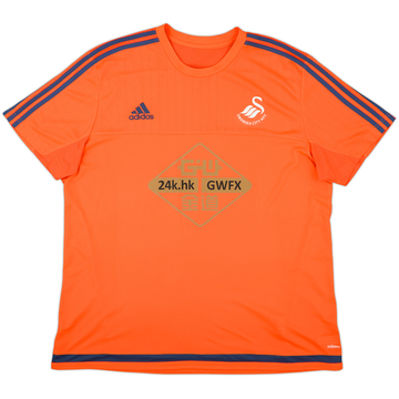 2015-16 Swansea adizero Training Shirt - 10/10 - (XXL)