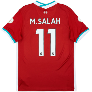 2020-21 Liverpool Home Shirt M.Salah #11 - 8/10 - (M)