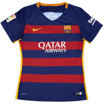 2015-16 Barcelona Home Shirt - 9/10 - (Women's M)