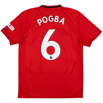 2019-20 Manchester United Home Shirt Pogba #6 - 6/10 - (M)