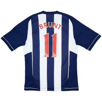 2012-13 West Brom Home Shirt Brunt #11 - 8/10 - (M)
