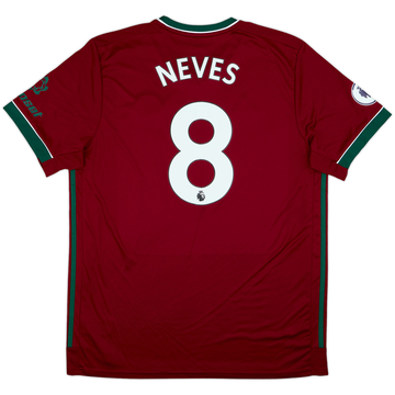 2020-21 Wolves Third Shirt Neves #8 - 8/10 - (XL)