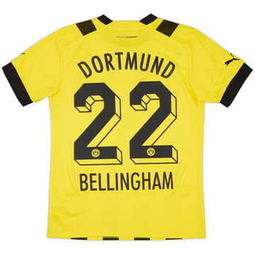 2022-23 Dortmund Home Shirt Bellingham #22 - 6/10 - (S)