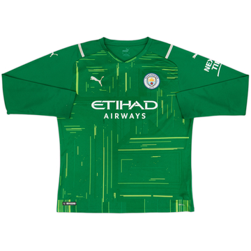2021-22 Manchester City GK Shirt - 5/10 - (XL)