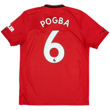 2019-20 Manchester United Home Shirt Pogba #6 - 7/10 - (M)