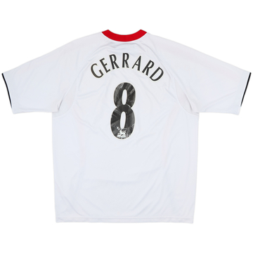 2005-06 Liverpool Away Shirt Gerrard #8 - 6/10 - (L)