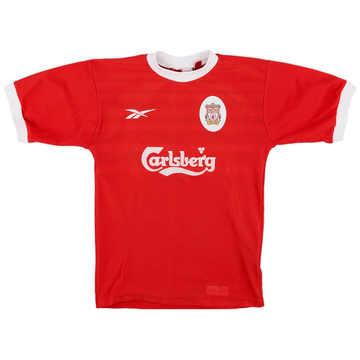 1998-00 Liverpool Home Shirt - 8/10 - (L.Boys)