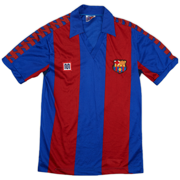 1984-89 Barcelona Home Shirt - 7/10 - (XS)
