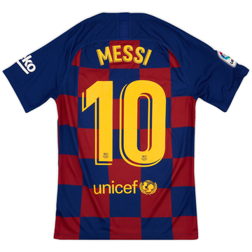 2019-20 Barcelona Home Shirt Messi #10 - 7/10 - (S)