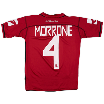 2006-07 Livorno Home Shirt Morrone #4 - 8/10 - (XS)