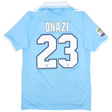 2012-13 Lazio Match Issue Home Shirt Onazi #23