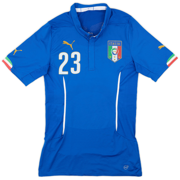 2014-15 Italy Player Issue Home Shirt #23 - 9/10 - (XL)