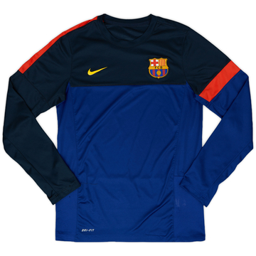 2012-13 Barcelona Nike Training L/S Shirt - 8/10 - (S)