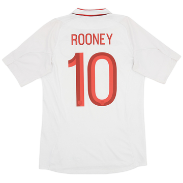 2012-13 England Home Shirt Rooney #10 - 7/10 - (M)