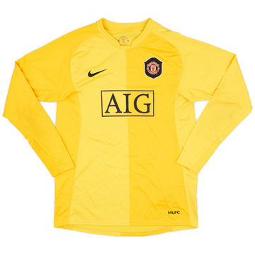 2006-07 Manchester United GK Shirt - 8/10 - (XL.Boys)