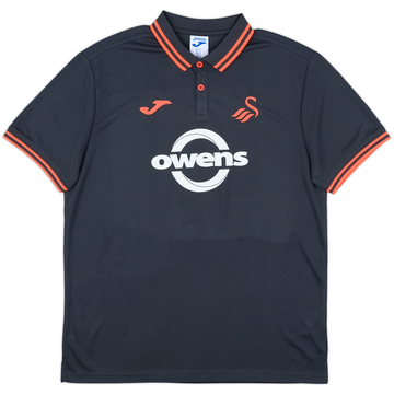2023-24 Swansea City Joma Polo T-Shirt (M)