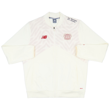 2025-26 Bayer Leverkusen New Balance Pre-Match Jacket