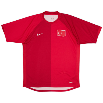 2006-08 Turkey Home Shirt - 8/10 - (L)