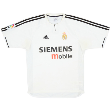 2003-04 Real Madrid Home Shirt - 5/10 - (S)