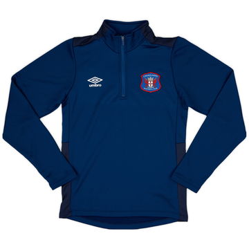 2017-18 Carlisle Umbro 1/4 Zip Training Top - 9/10 - (S)