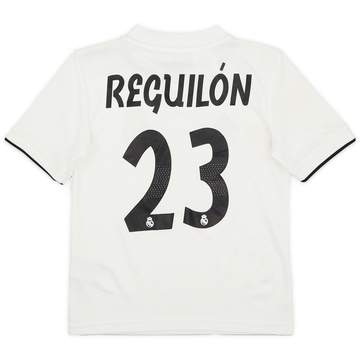 2018-19 Real Madrid Home Shirt Reguilon #23 - 6/10 - (7-8 Years)