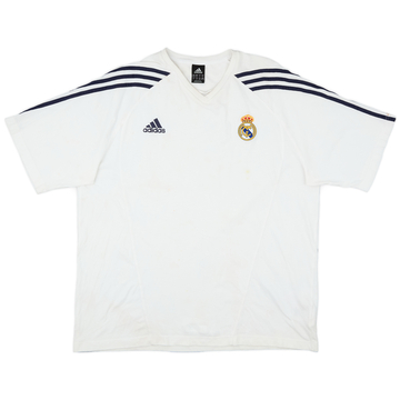 2005-06 Real Madrid adidas Cotton Tee - 7/10 - (XXL)