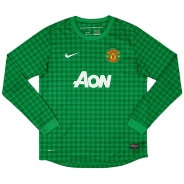 2012-13 Manchester United GK Shirt - 6/10 - (XL.Boys)