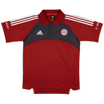 2002-03 Bayern Munich adidas 1/4 Zip Polo Shirt - 8/10 - (S)