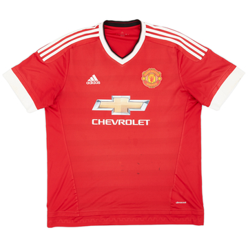 2015-16 Manchester United Home Shirt - 5/10 - (XL)