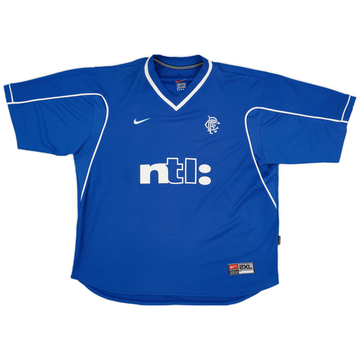 1999-01 Rangers Home Shirt - 8/10 - (XXL)