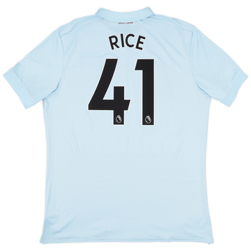 2017-18 West Ham Third Shirt Rice #41 (XL)